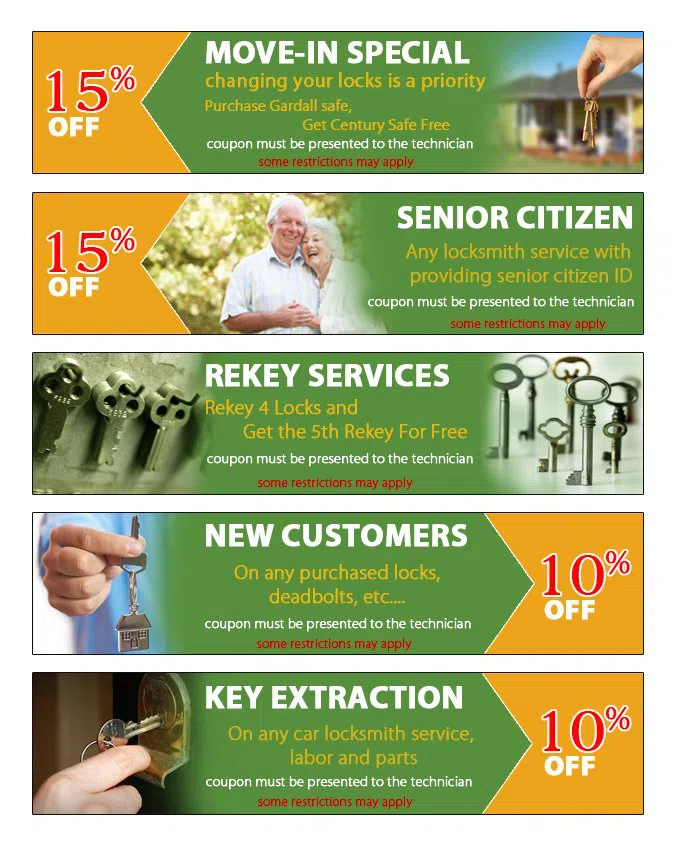 St Petersburg Expert Locksmith St Petersburg, FL 727-264-5583 - coupon23-set-five